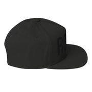 Roots All Black Flat Bill Cap