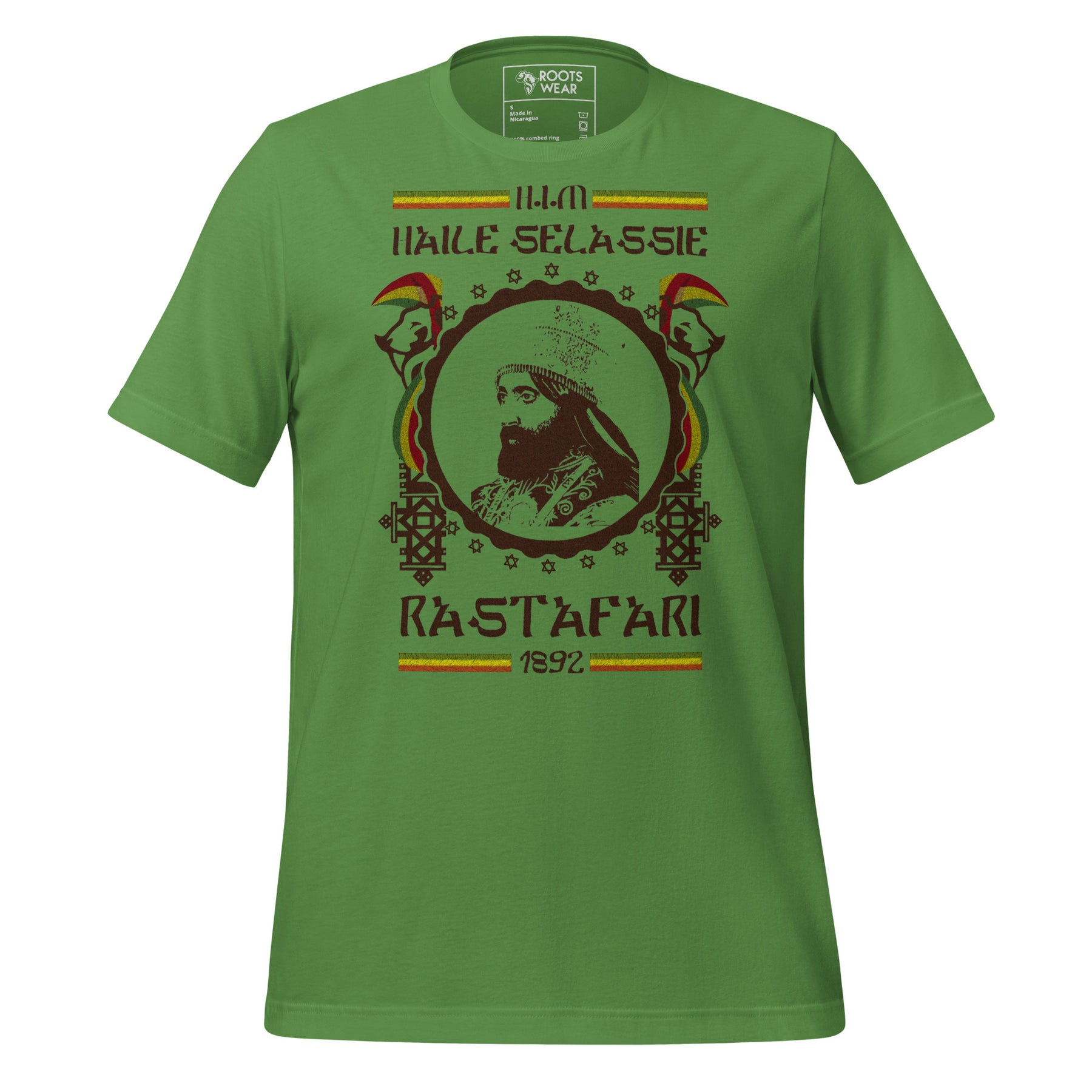 Haile Selassie Rasta T-Shirt – Rootswear